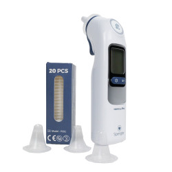 Thermomètre Tempo Ear Pro Contenu de la Boîte (+2 piles AA)