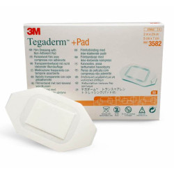 Pansement stérile adhésif avec compresse 3M Tegaderm (lot de 50)