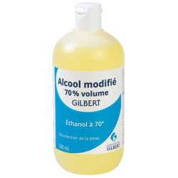 Alcool modifié 70% Gilbert 500ml