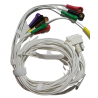 Câble Patient IEC 10 Brins, 4mm Snap pour ECG Cardioline