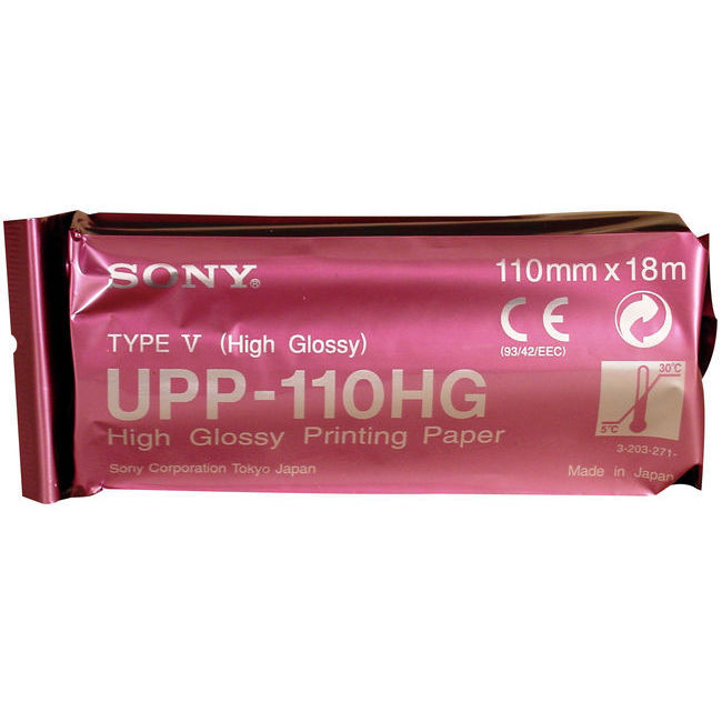 Rouleaux de papier thermique Sony UPP-110HG (x 10)