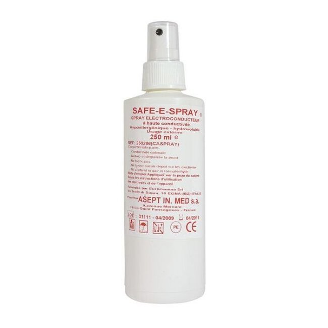 Spray ECG Safe E Spray Asept flacon pulvérisateur 250 ml (A l'unité)