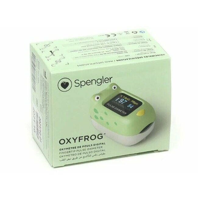Oxyfrog Spengler  Oxymètre de pouls professionnel pour enfant