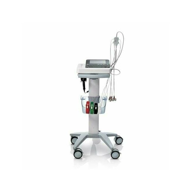 Appareil ECG Mindray BeneHeart R12 sur chariot à roulettes avec interprétation