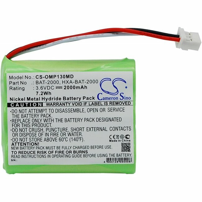 Batterie pour tensiom&egrave;tre Omron HBP1300 ET 1320