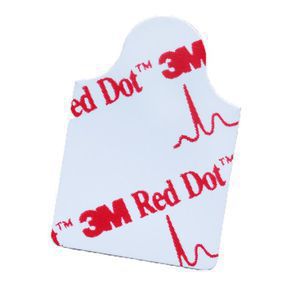 Électrodes 3M Red Dot 2330 pour ECG de Repos (Sachet de 100 électrodes)