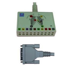 Embase 10 voies sans prolongateur pour ECG Mortara Séries 150 250 400