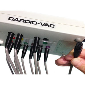 Electrode à brancher pour système par aspiration Cardio-Vac, Vacuboy, Vacucar