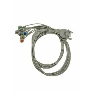 Câble à boutons pression 7 brins pour Holter Medilog AR