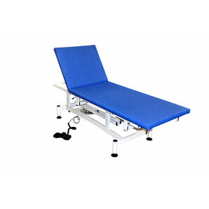 Divan d'examen électrique CAIX - Bleu - Largeur 67 cm