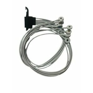 Câble à boutons pression 7 brins pour Holter Medilog AR