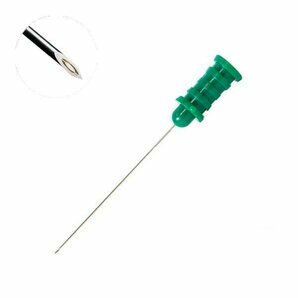 Électrode aiguille concentrique EMG Ambu Neuroline  38 mm x 0,45 mm (vert)