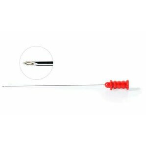 Électrode aiguille concentrique EMG Ambu Neuroline  75 mm x 0,65 mm (rouge)
