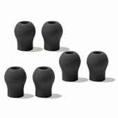 Embouts auriculaires pour stéthoscope Eko Core 500 3 coloris Embouts auriculaires stéthoscopes Eko Core 500 noir