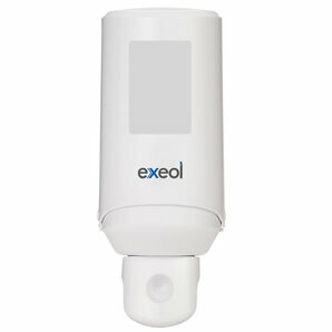Distributeur de gel hydroalcoolique pour flacon Airless 1L Exeol
